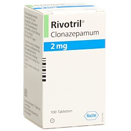 Clonazepam Rivotril 2 mg