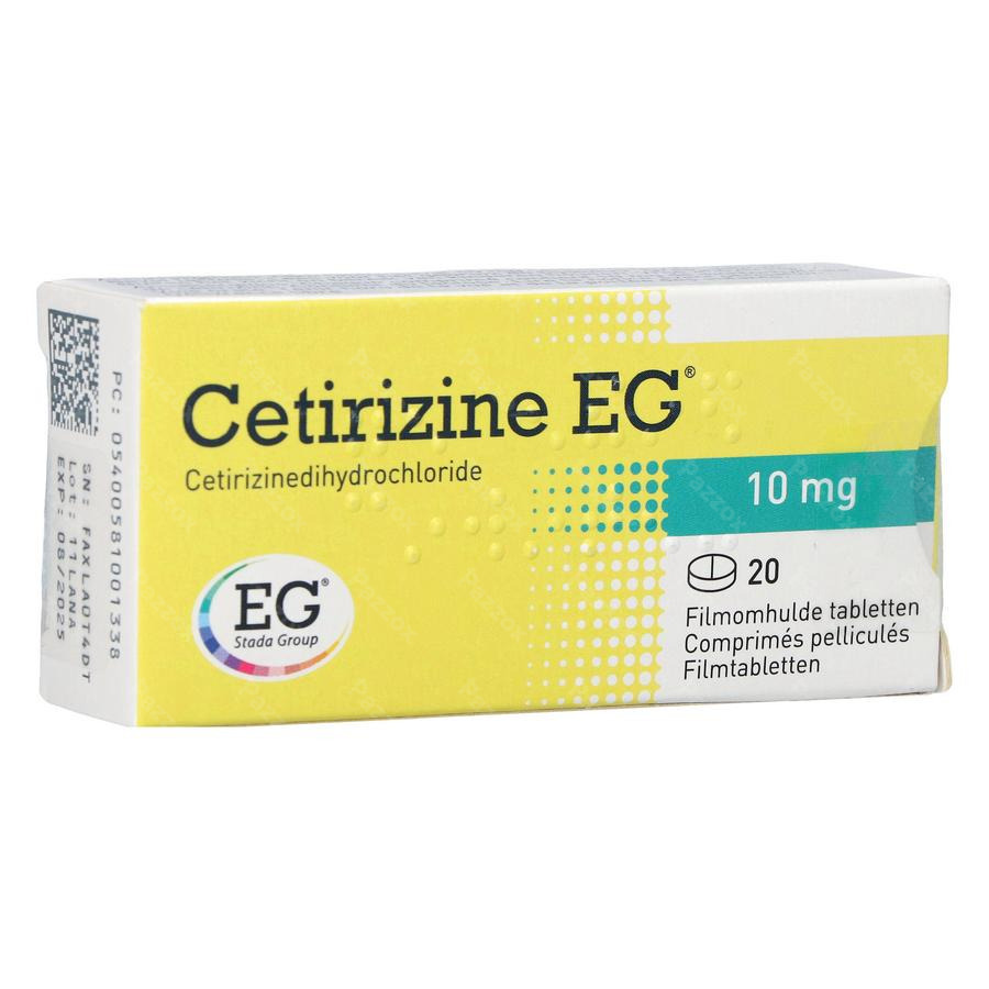 Cetirizine EG 10Mg